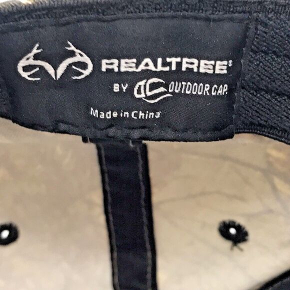 Realtree Camo Baseball Hat Stretch L/XL Trucker Hunting Fishing Dad Outdoor Cap - Picture 9 of 9